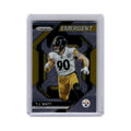 T.J. Watt 2023 Panini Prizm #H-17 Pittsburgh Steelers Football Card NM