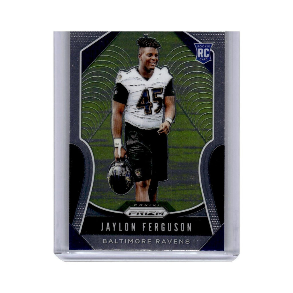 Jaylon Ferguson Rookie 2019 Panini Prizm #379 Baltimore Ravens Football Card NM
