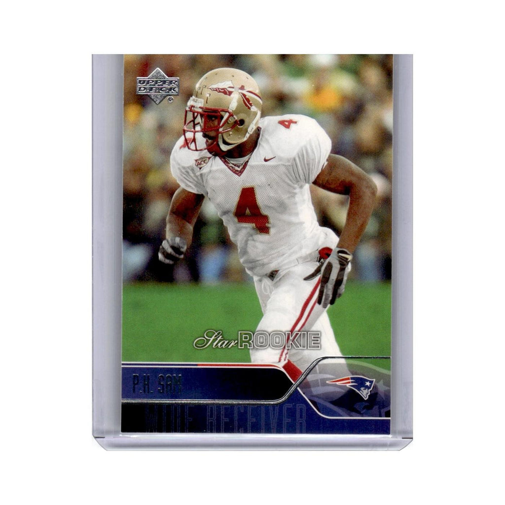 P.K. Sam Rookie 2004 Upper Deck #254 New England Patriots Football Card NM