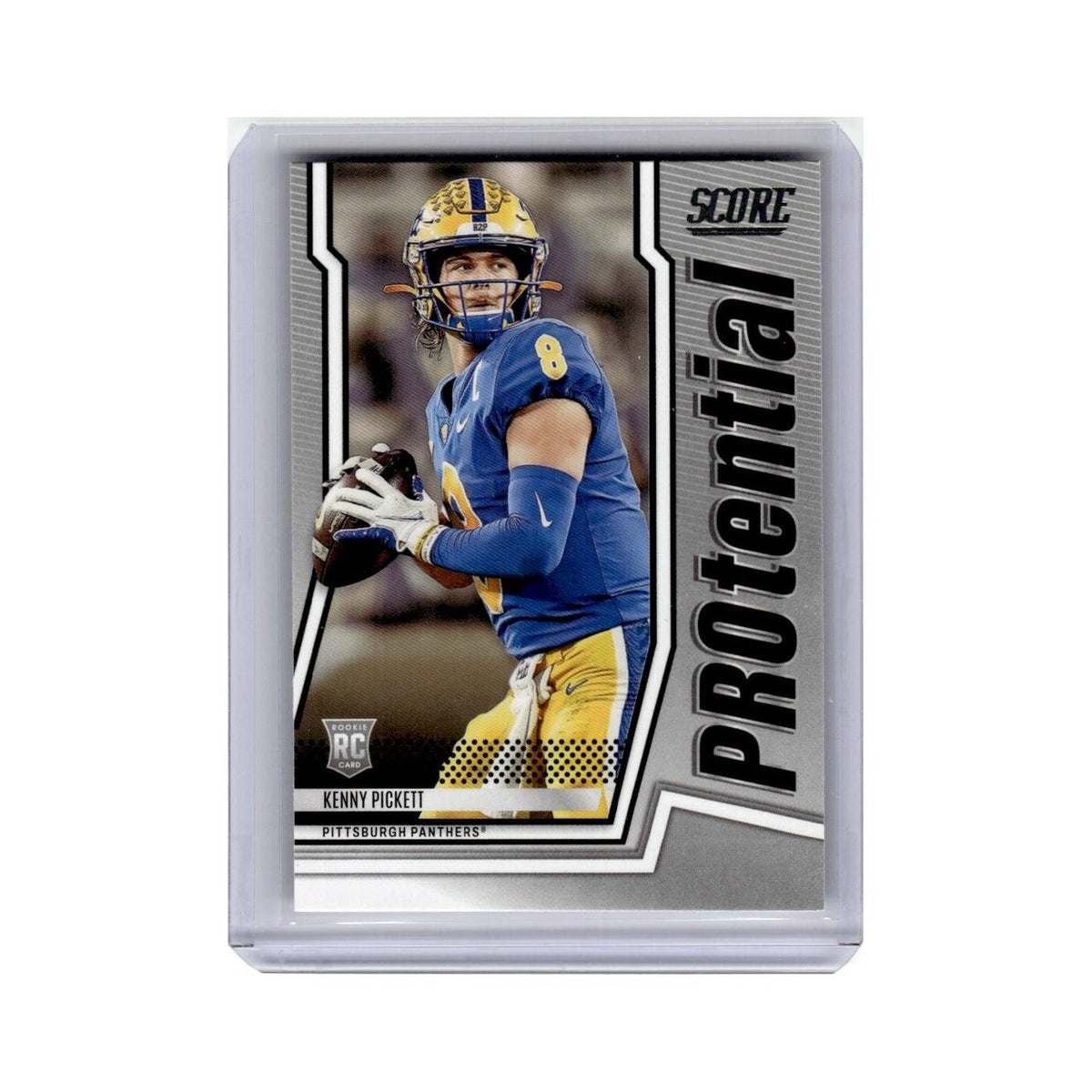 Kenny Pickett Rookie 2022 Score PROtential #P-KP Pittsburgh Panthers NM