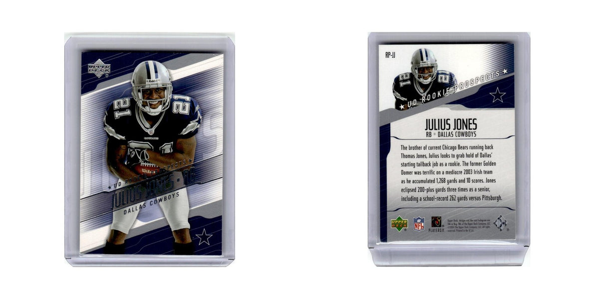 Julius Jones 2004 Upper Deck Rookie Prospects #RP-JJ Dallas Cowboys NM