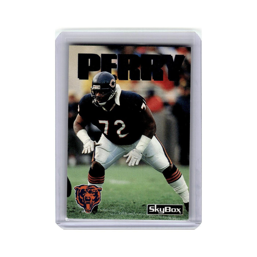 William Perry 1992 SkyBox #24 Chicago Bears Football Card NM