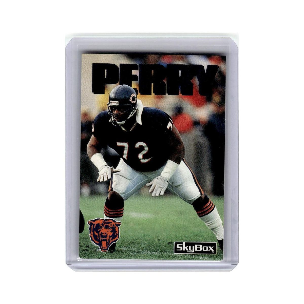 William Perry 1992 SkyBox #24 Chicago Bears Football Card NM