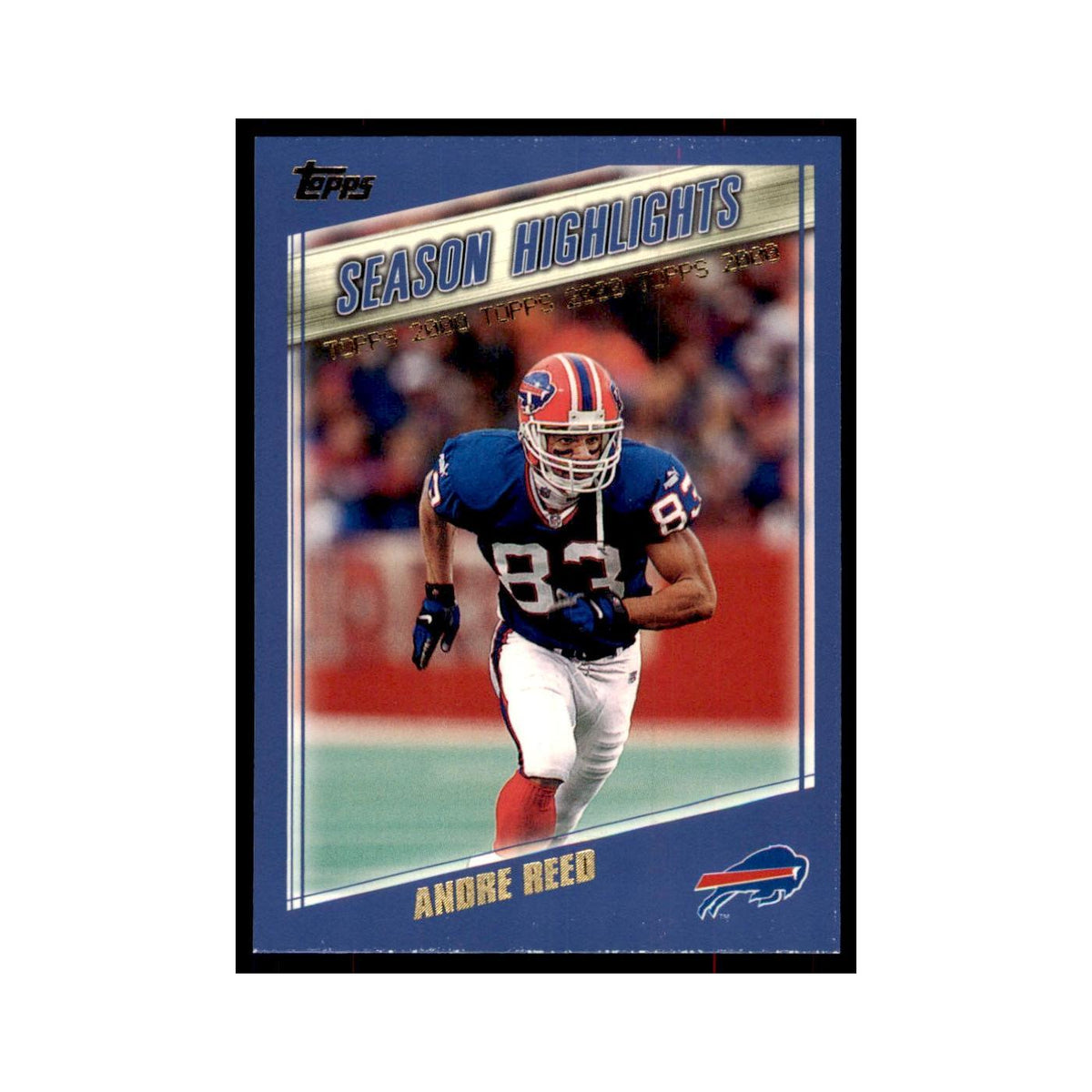Andre Reed 2000 Topps #329 Football Cards Football Card NM