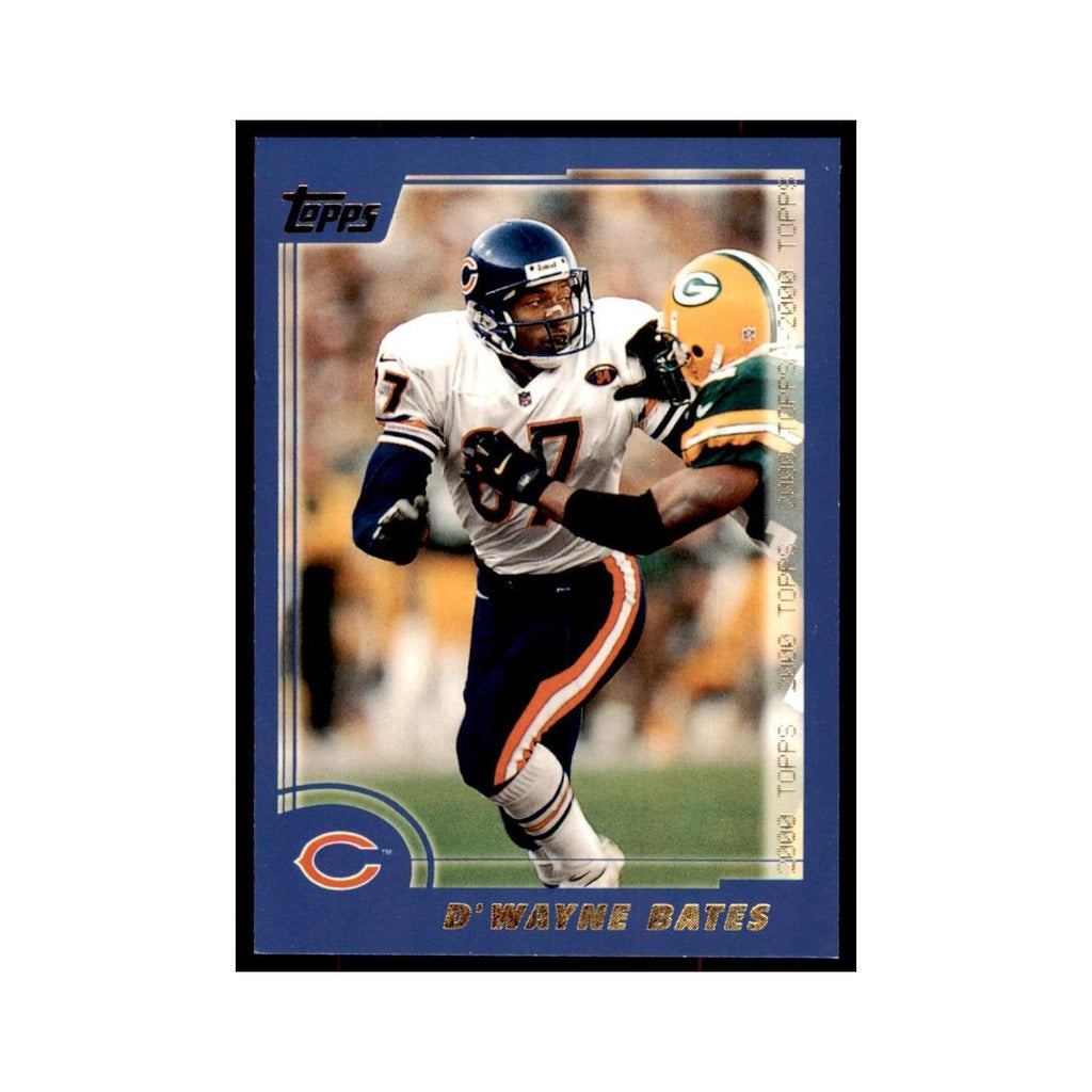 D'Wayne Bates 2000 Topps #138 Football Cards Football Card NM