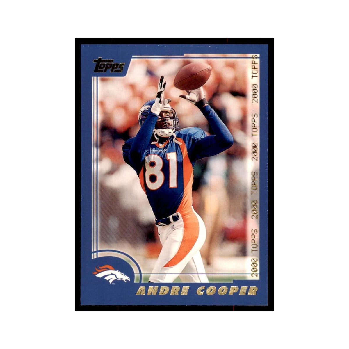 Andre Cooper 2000 Topps #178 Football Cards Football Card NM