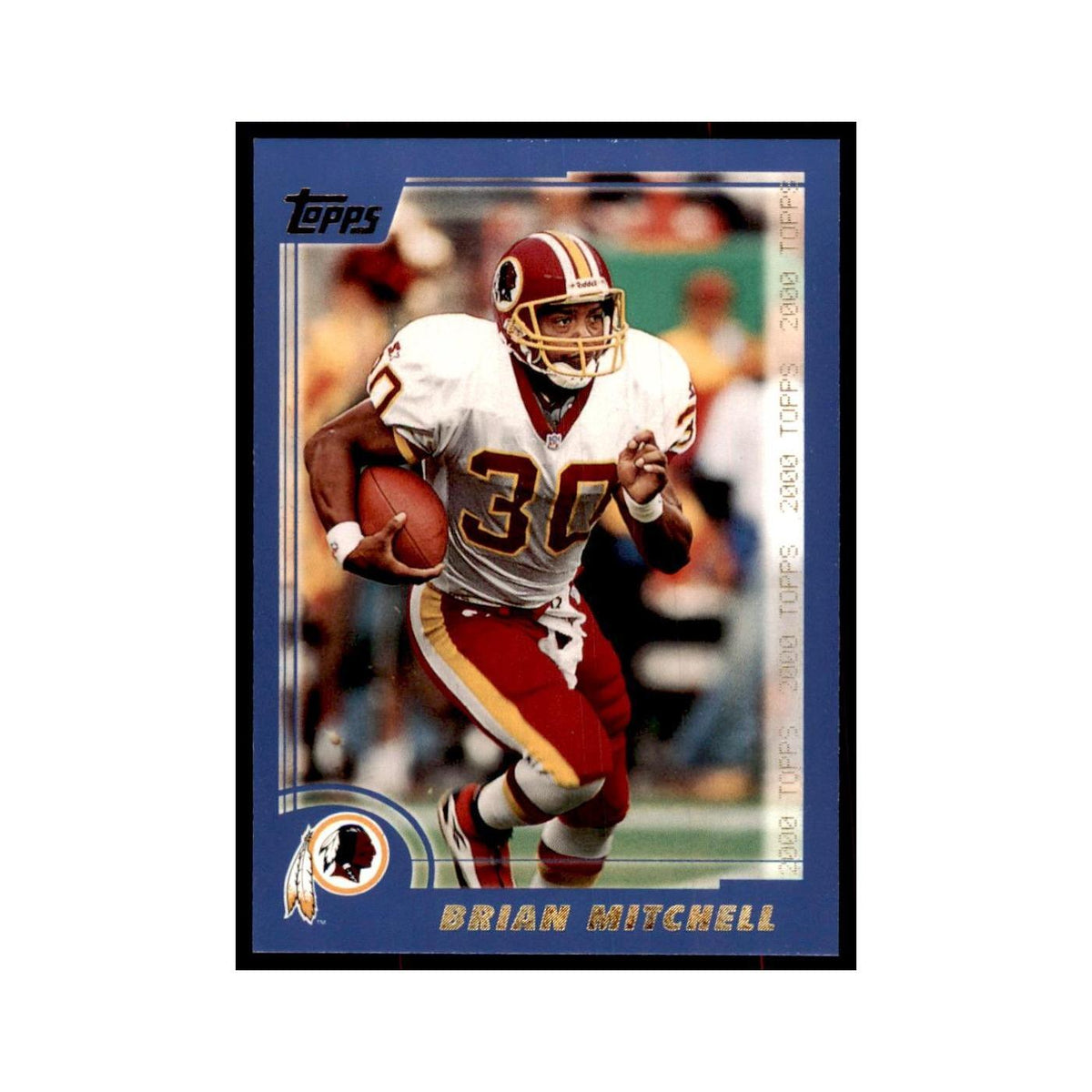Brian Mitchell 2000 Topps #24 Football Cards Football Card NM