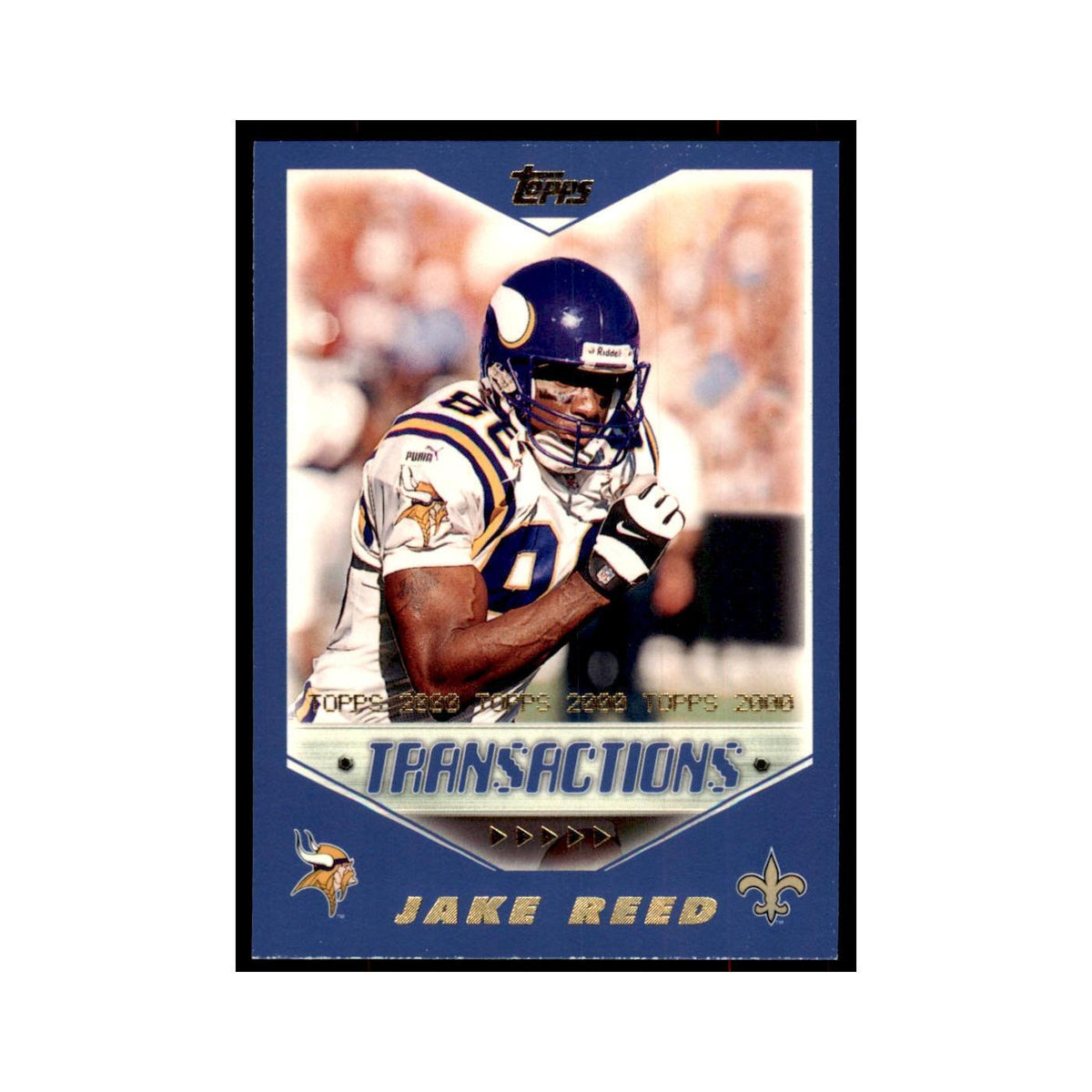 Jake Reed 2000 Topps #87 Football Cards Football Card NM