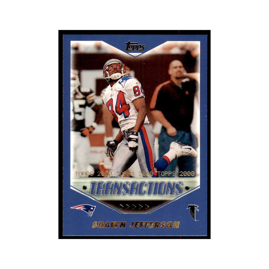 Shawn Jefferson 2000 Topps #6 Football Cards Football Card NM