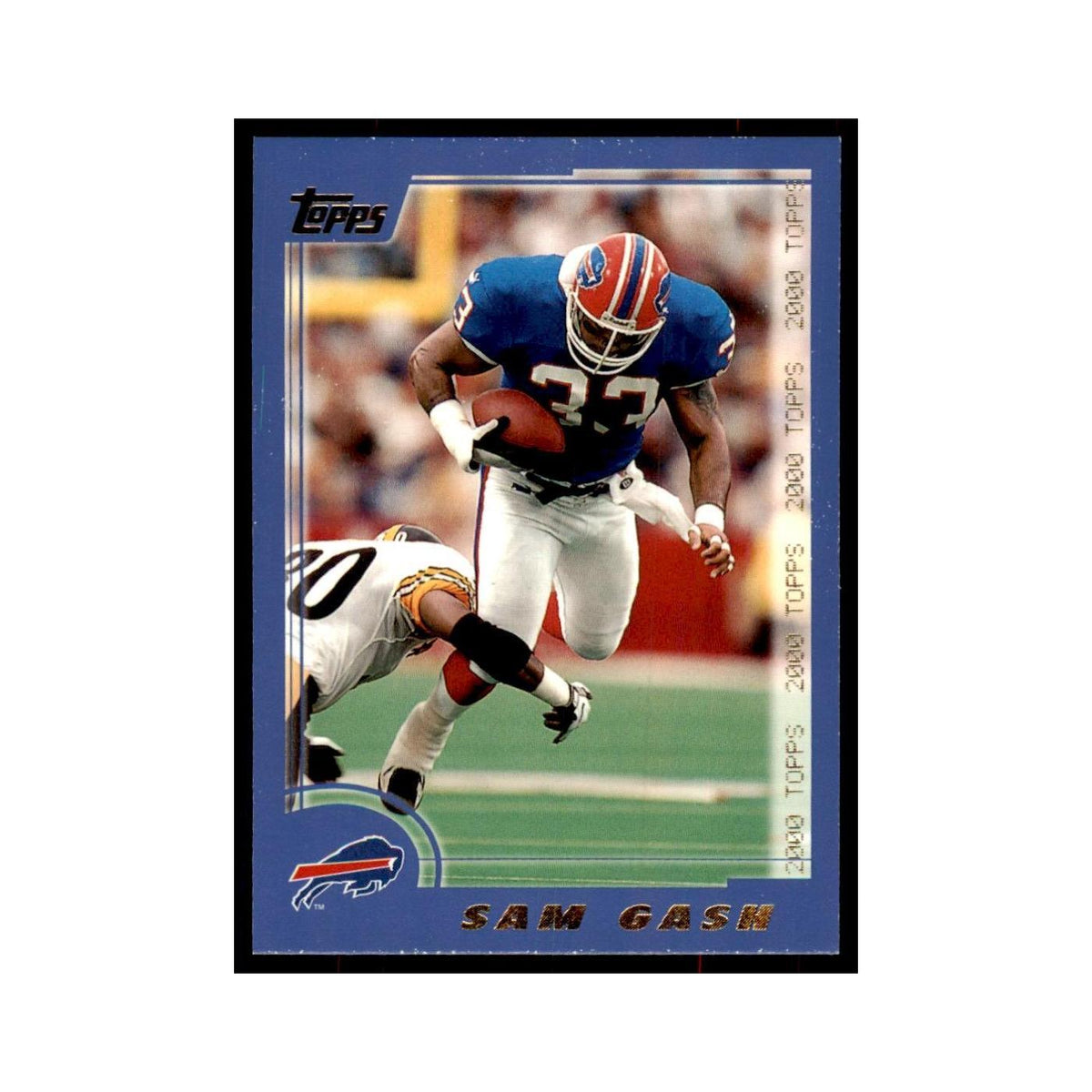 Sam Gash 2000 Topps #75 Football Cards Football Card NM