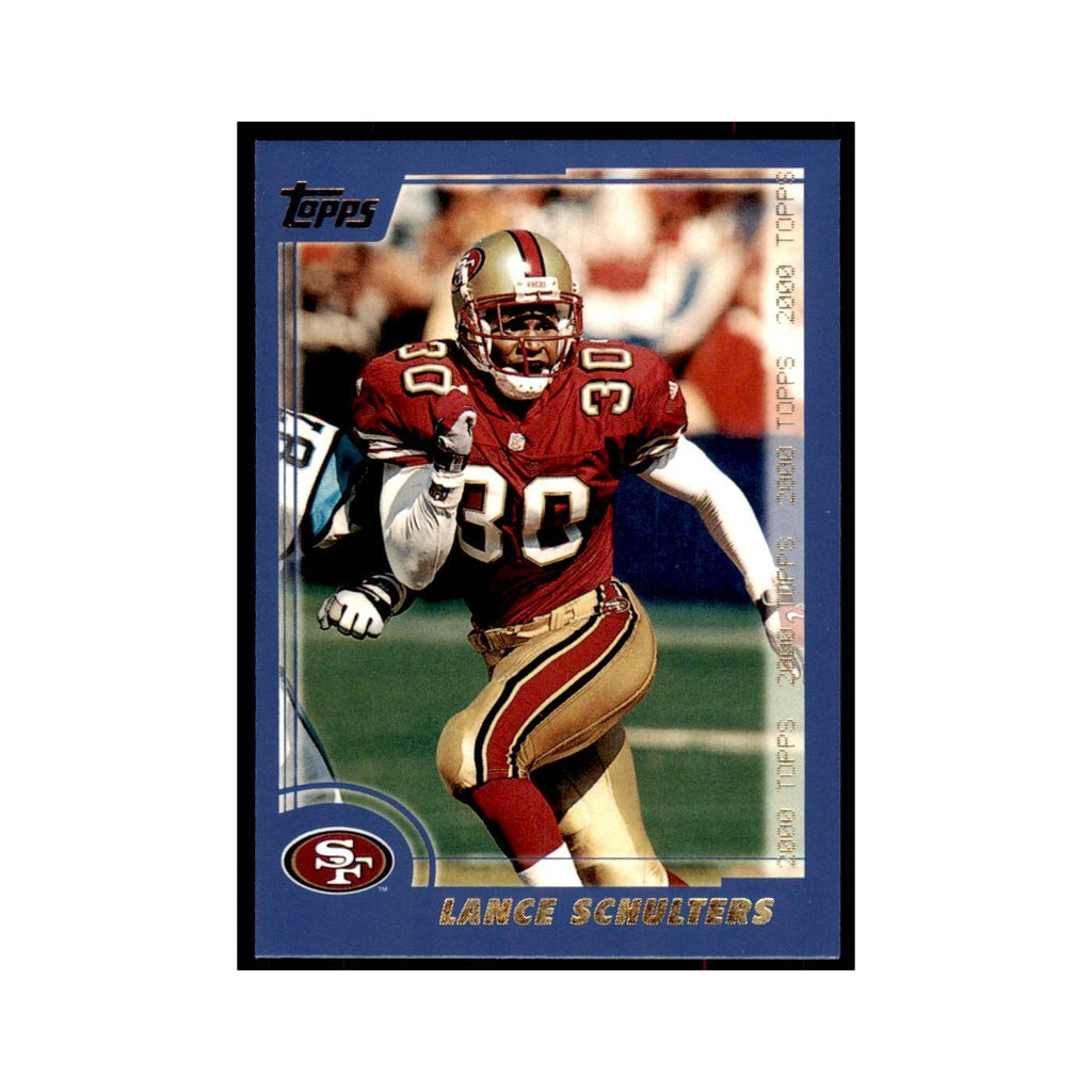 Lance Schulters 2000 Topps #206 Football Cards Football Card NM