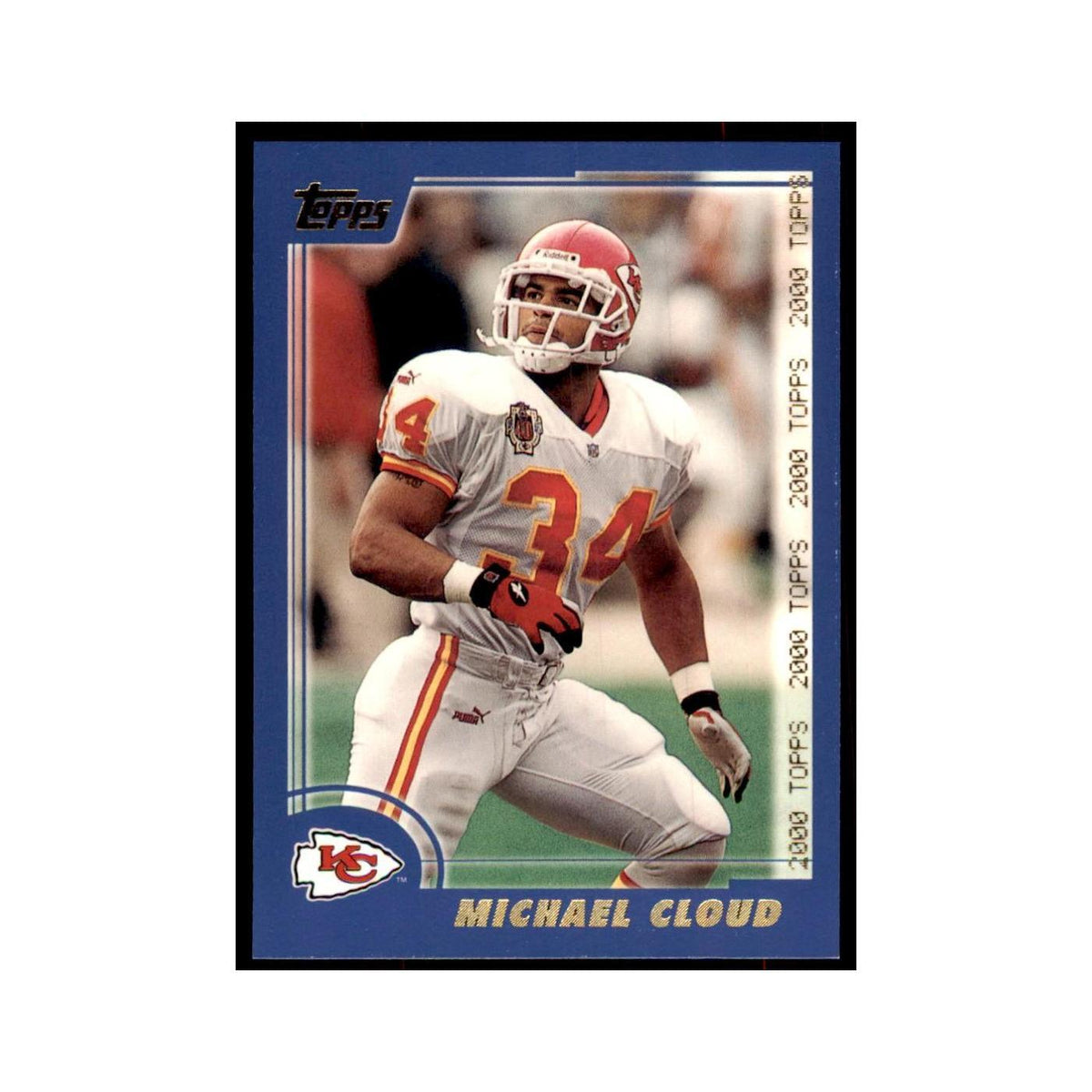 Michael Cloud 2000 Topps #155 Football Cards Football Card NM