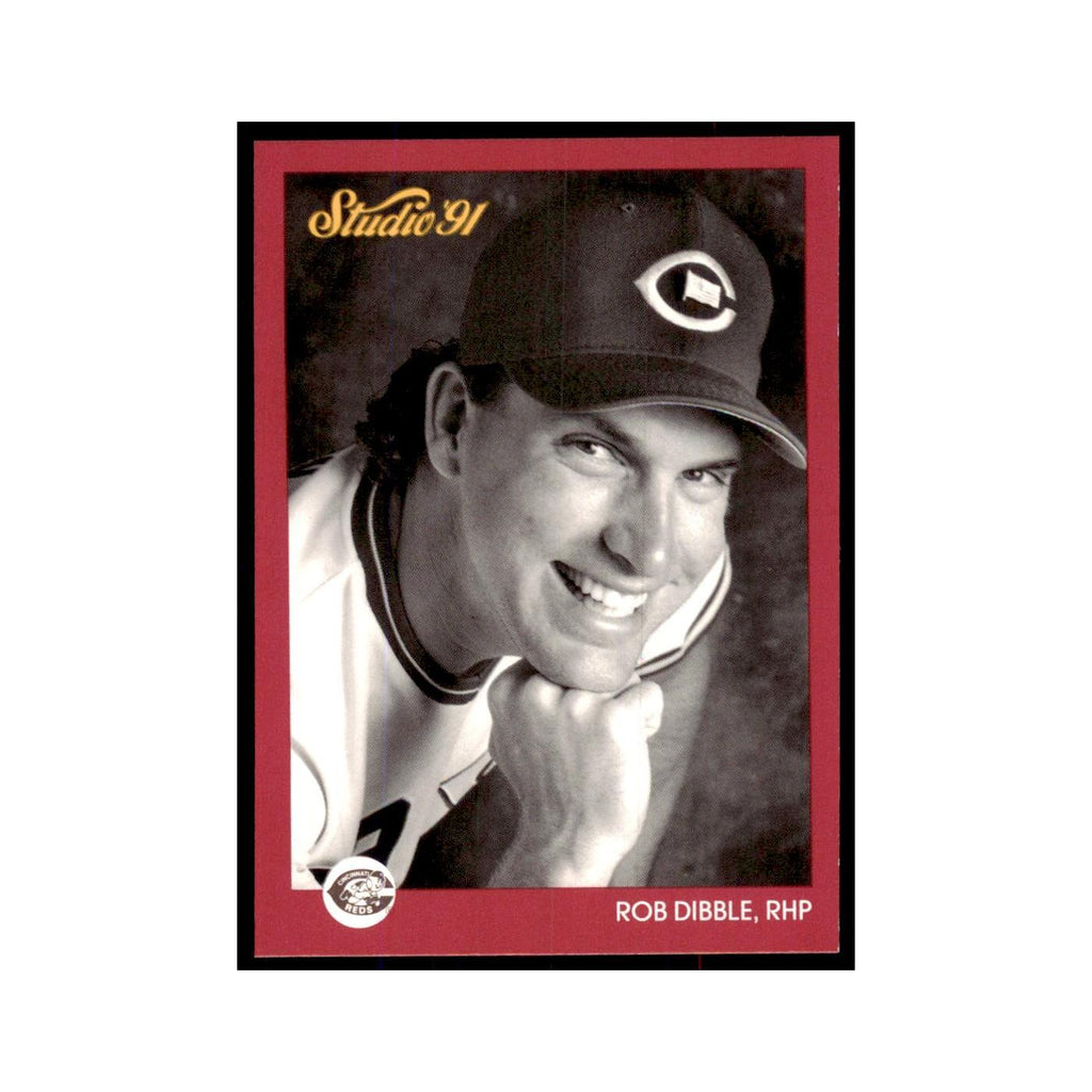 Rob Dibble 1991 Studio #163 Baseball Cards Baseball Card NM
