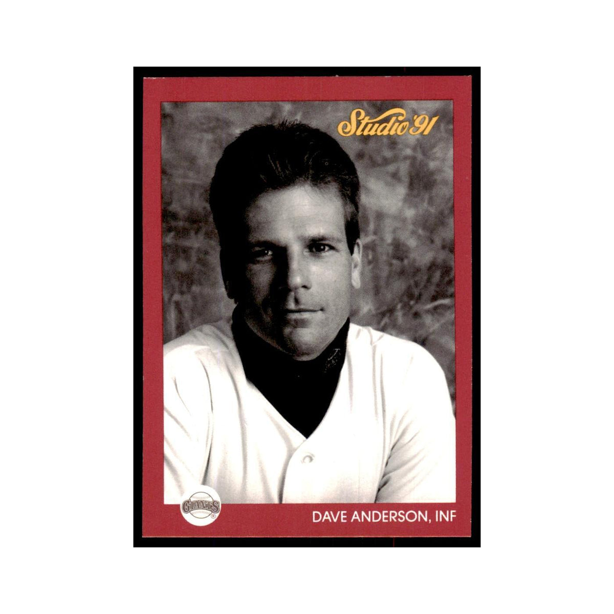Dave Anderson 1991 Studio #251 Baseball Cards Baseball Card NM