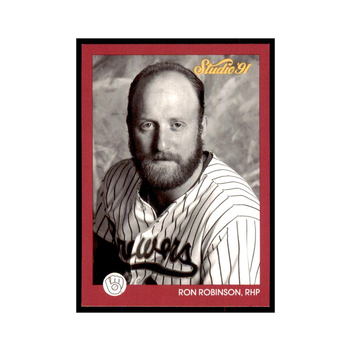 Ron Robinson 1991 Studio #75 Baseball Cards Baseball Card NM
