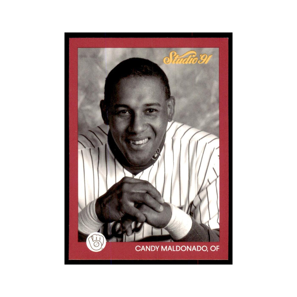 Candy Maldonado 1991 Studio #72 Baseball Cards Baseball Card NM