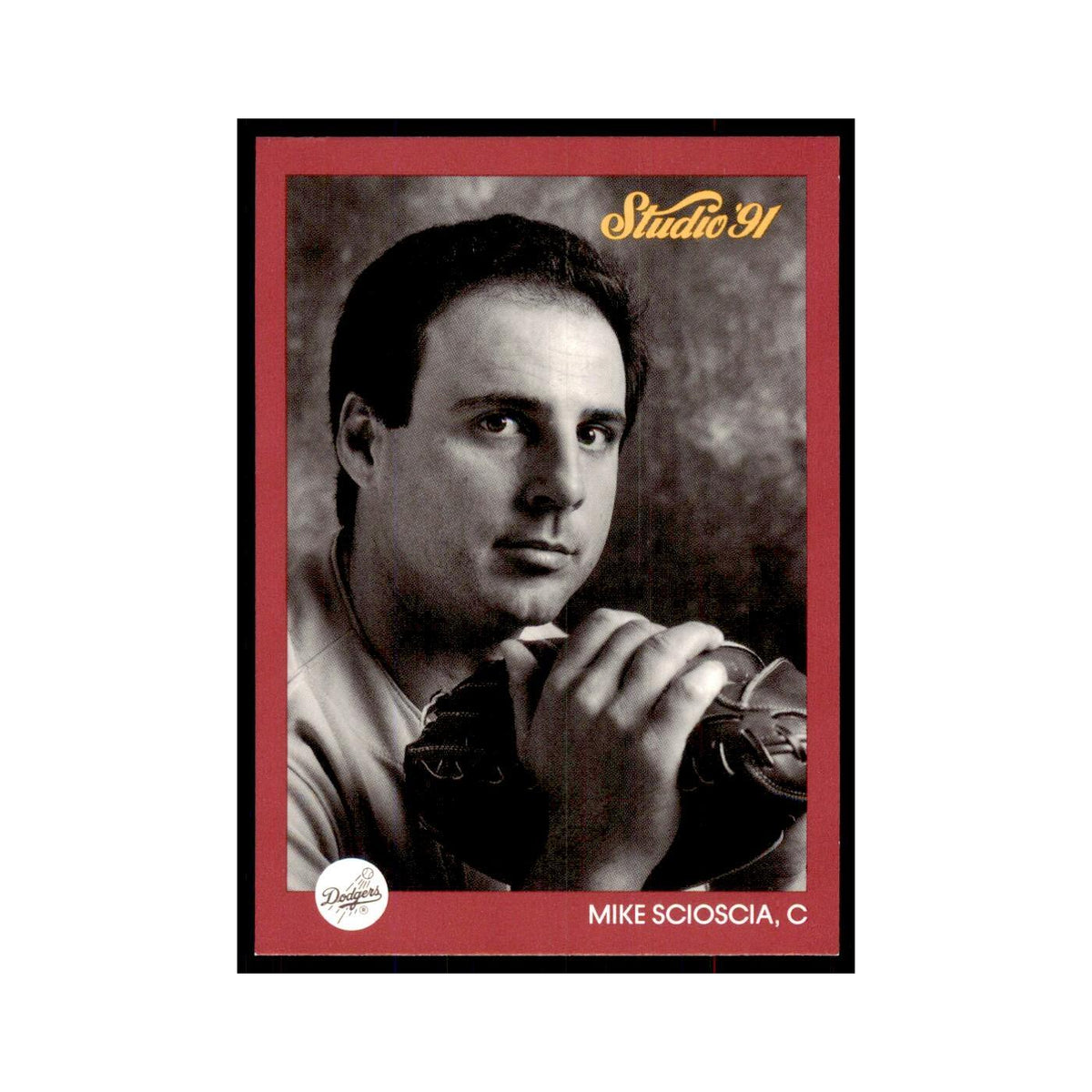 Mike Scioscia 1991 Studio #189 Baseball Cards Baseball Card NM