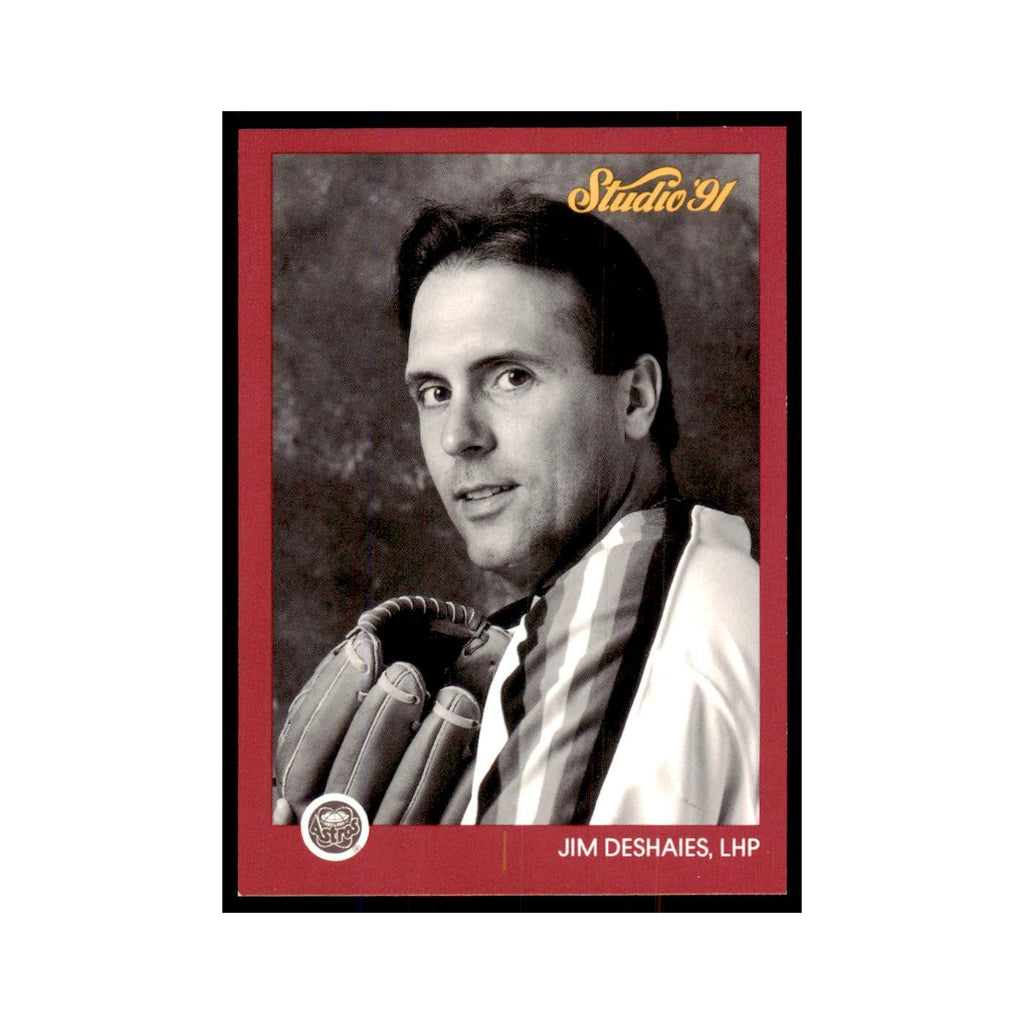 Jim Deshaies 1991 Studio #175 Baseball Cards Baseball Card NM