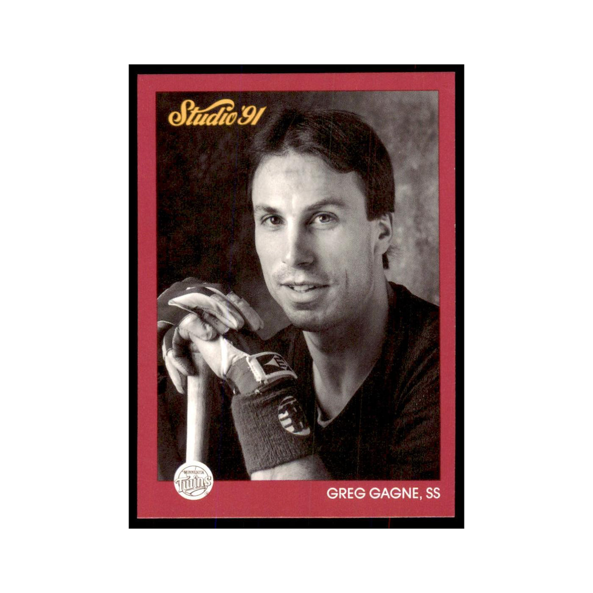 Greg Gagne 1991 Studio #84 Baseball Cards Baseball Card NM