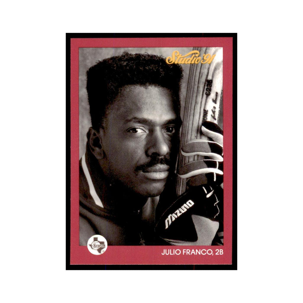 Julio Franco 1991 Studio #123 Baseball Cards Baseball Card NM