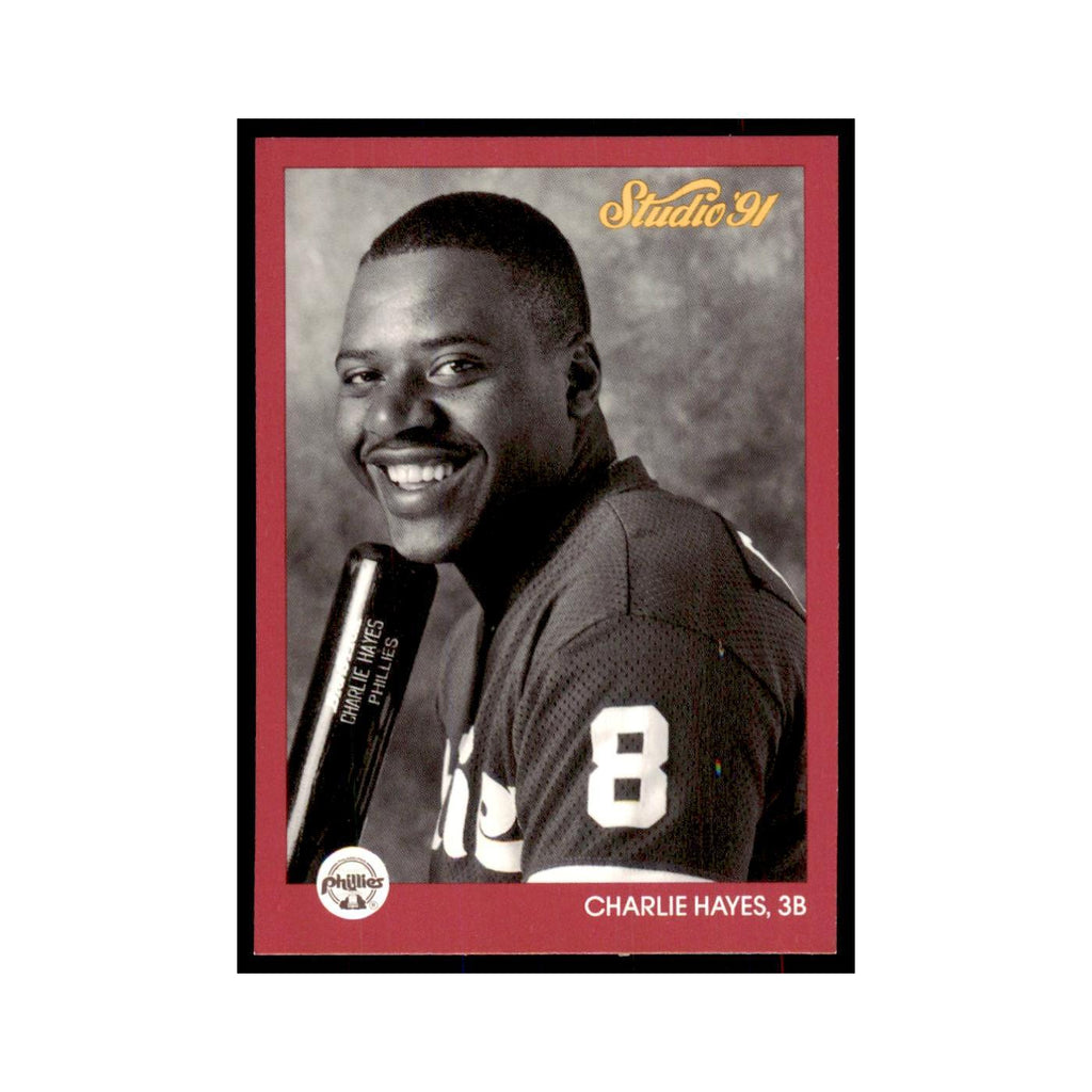 Charlie Hayes 1991 Studio #214 Baseball Cards Baseball Card NM