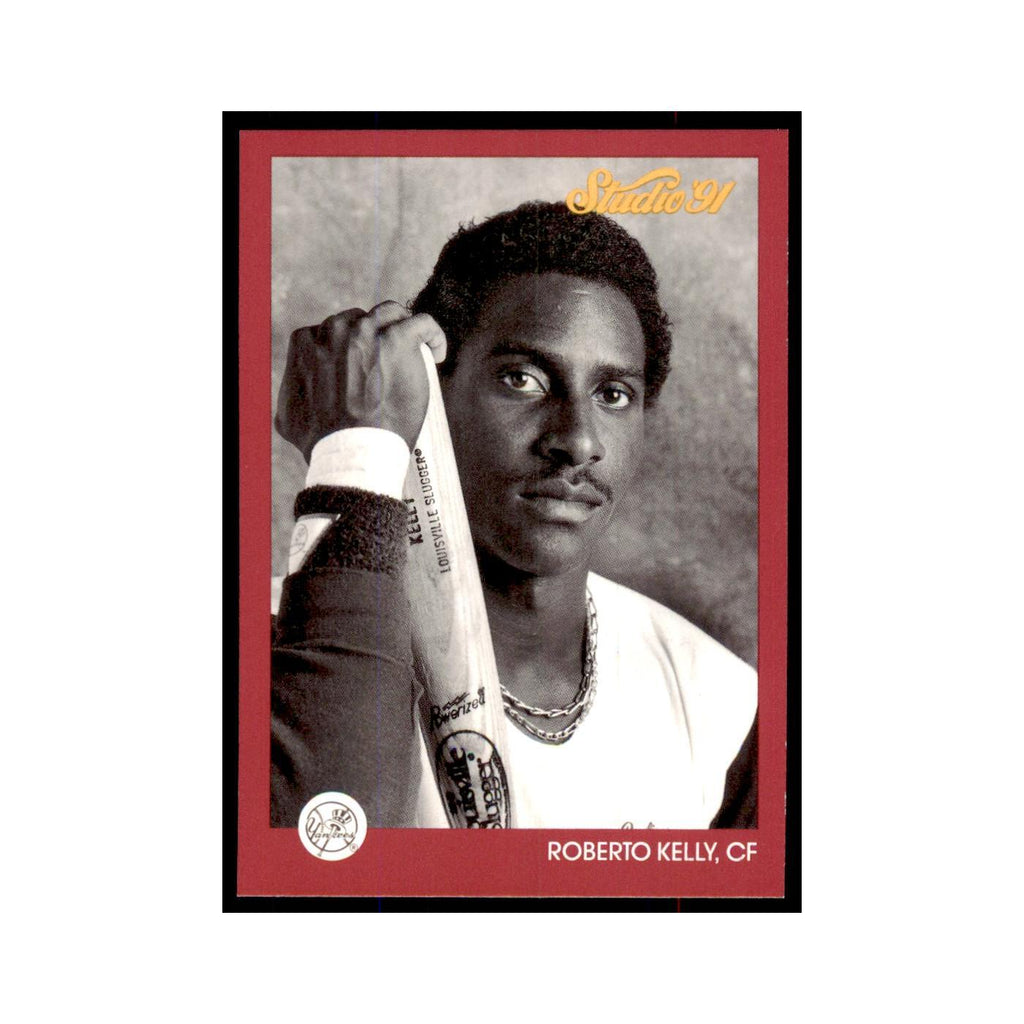 Roberto Kelly 1991 Studio #94 Baseball Cards Baseball Card NM