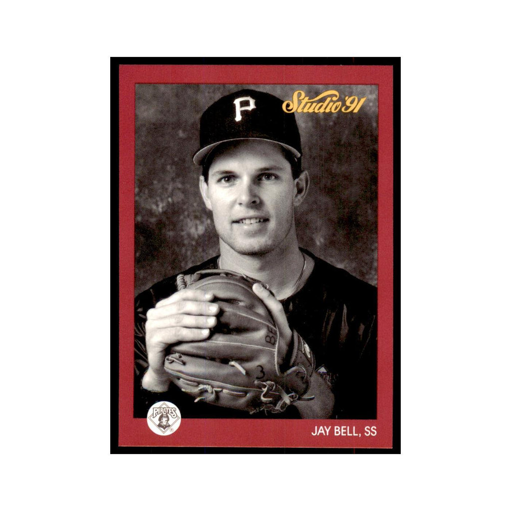 Jay Bell 1991 Studio #221 Baseball Cards Baseball Card NM