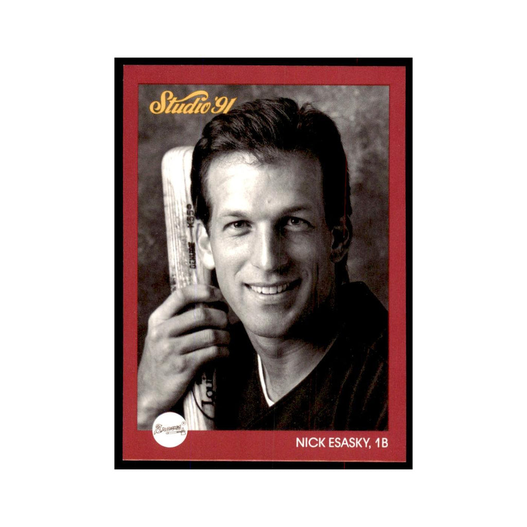 Nick Esasky 1991 Studio #143 Baseball Cards Baseball Card NM