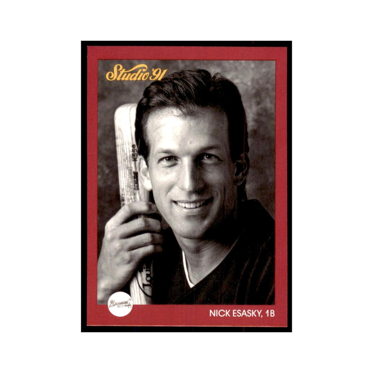 Nick Esasky 1991 Studio #143 Baseball Cards Baseball Card NM