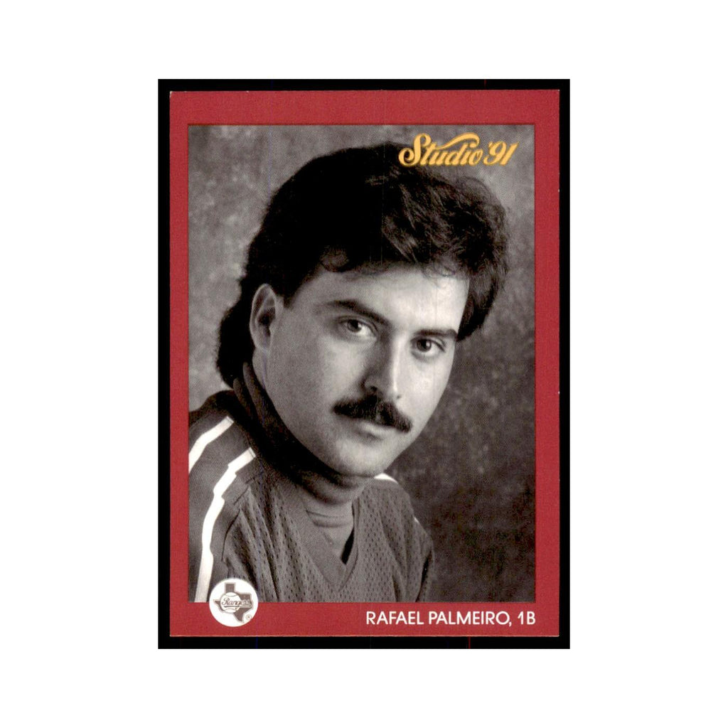 Rafael Palmeiro 1991 Studio #127 Baseball Cards Baseball Card NM
