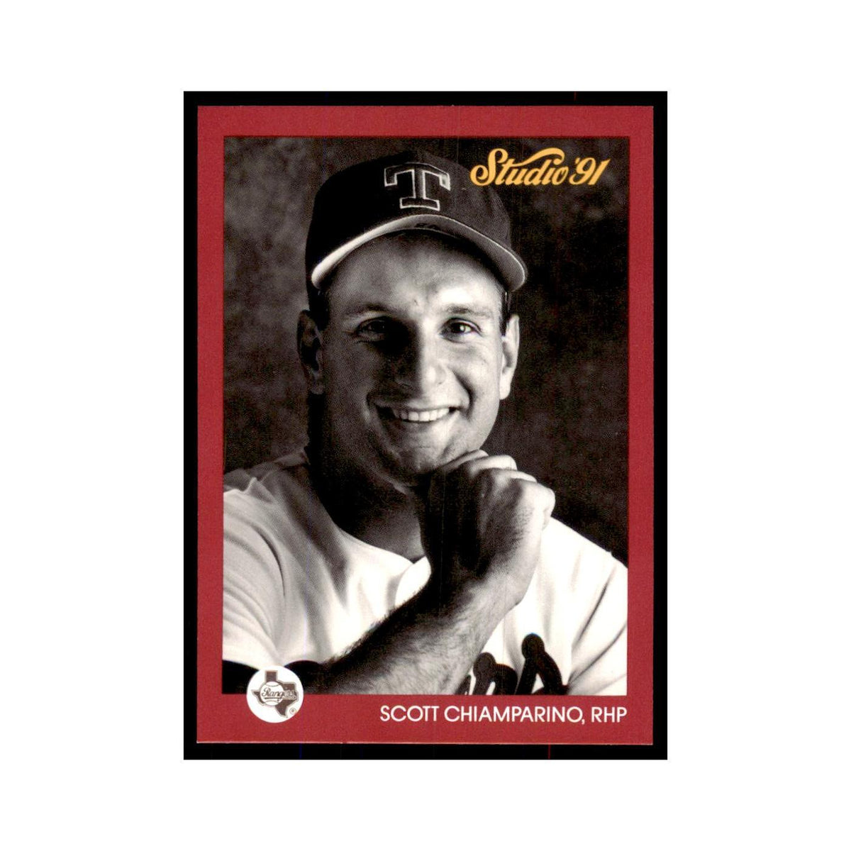Scott Chiamparino 1991 Studio #122 Baseball Cards Baseball Card NM