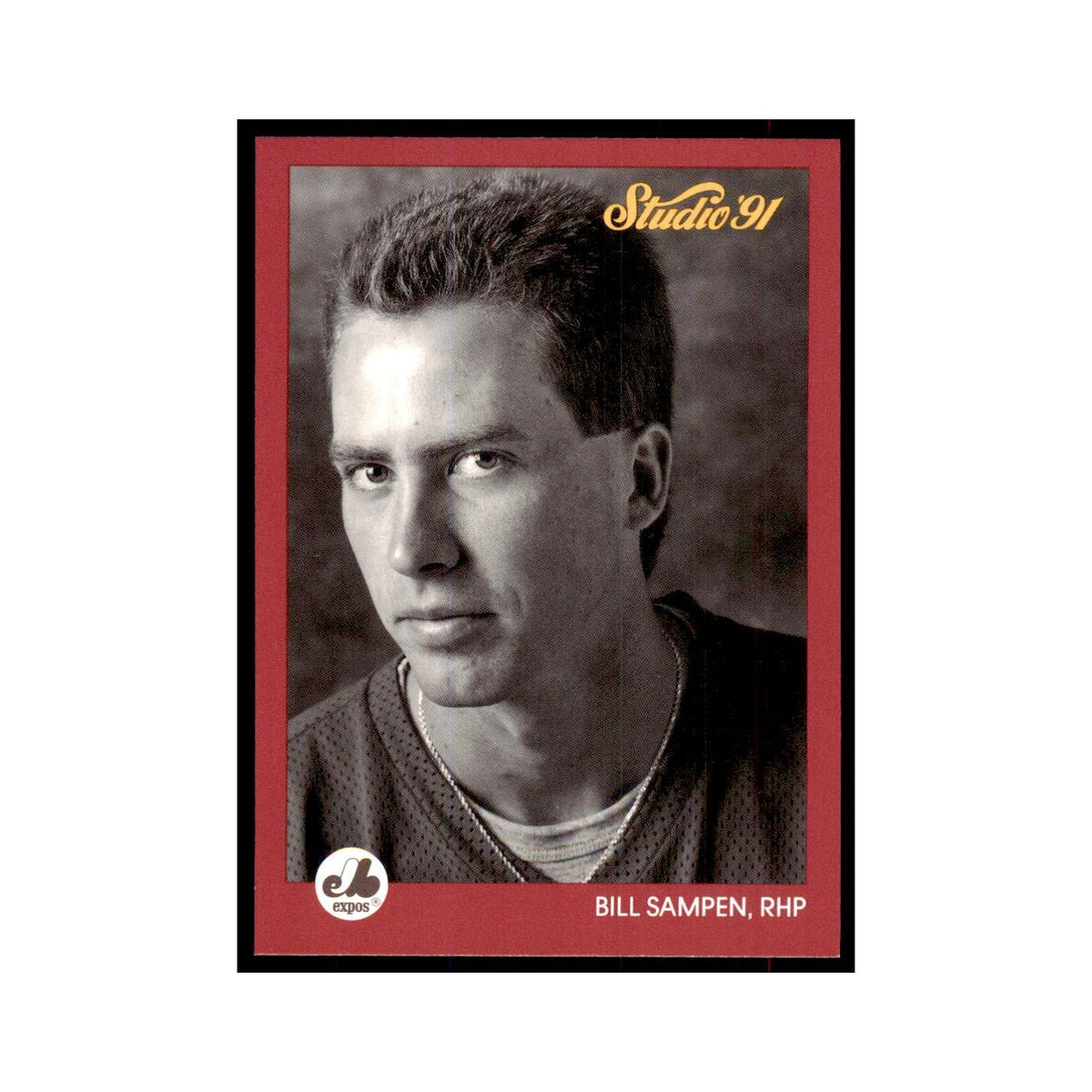 Bill Sampen 1991 Studio #199 Baseball Cards Baseball Card NM