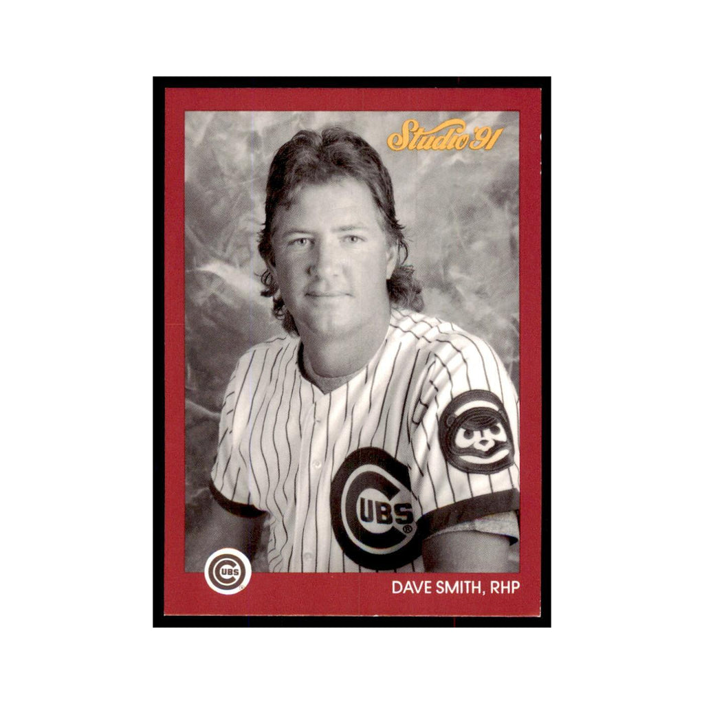 Dave Smith 1991 Studio #160 Baseball Cards Baseball Card NM