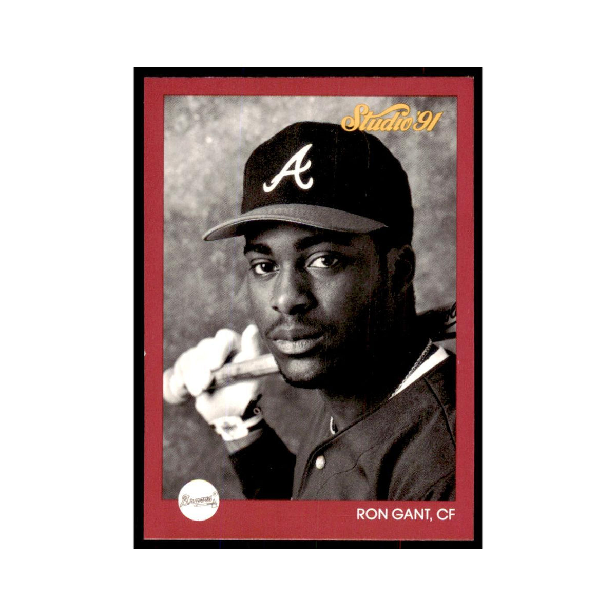 Ron Gant 1991 Studio #144 Baseball Cards Baseball Card NM