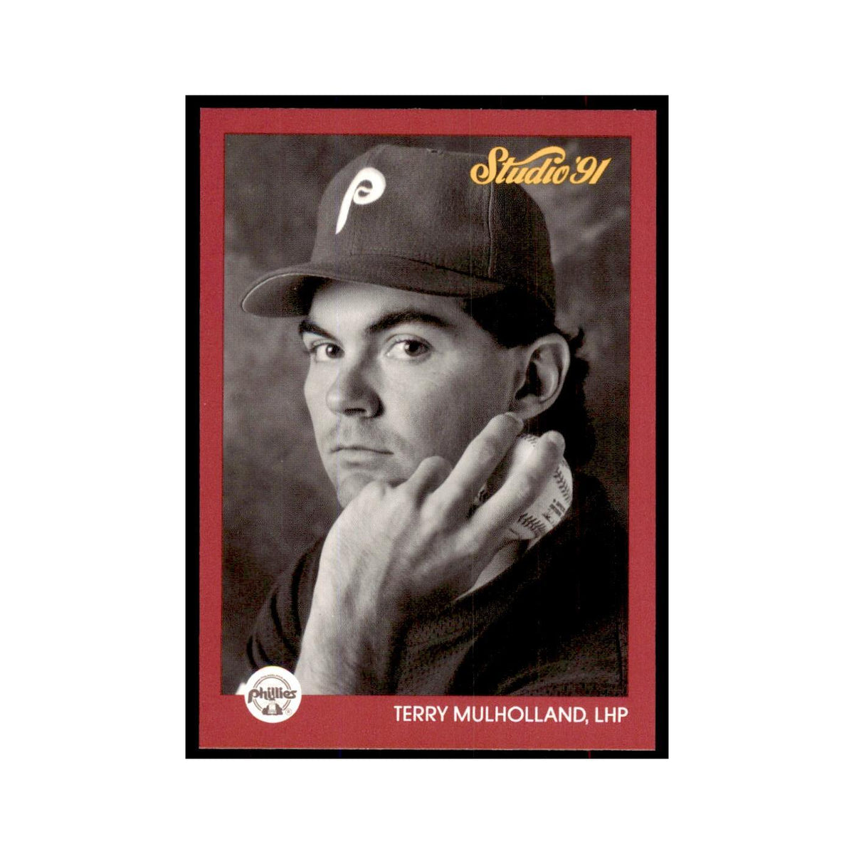 Terry Mulholland 1991 Studio #219 Baseball Cards Baseball Card NM