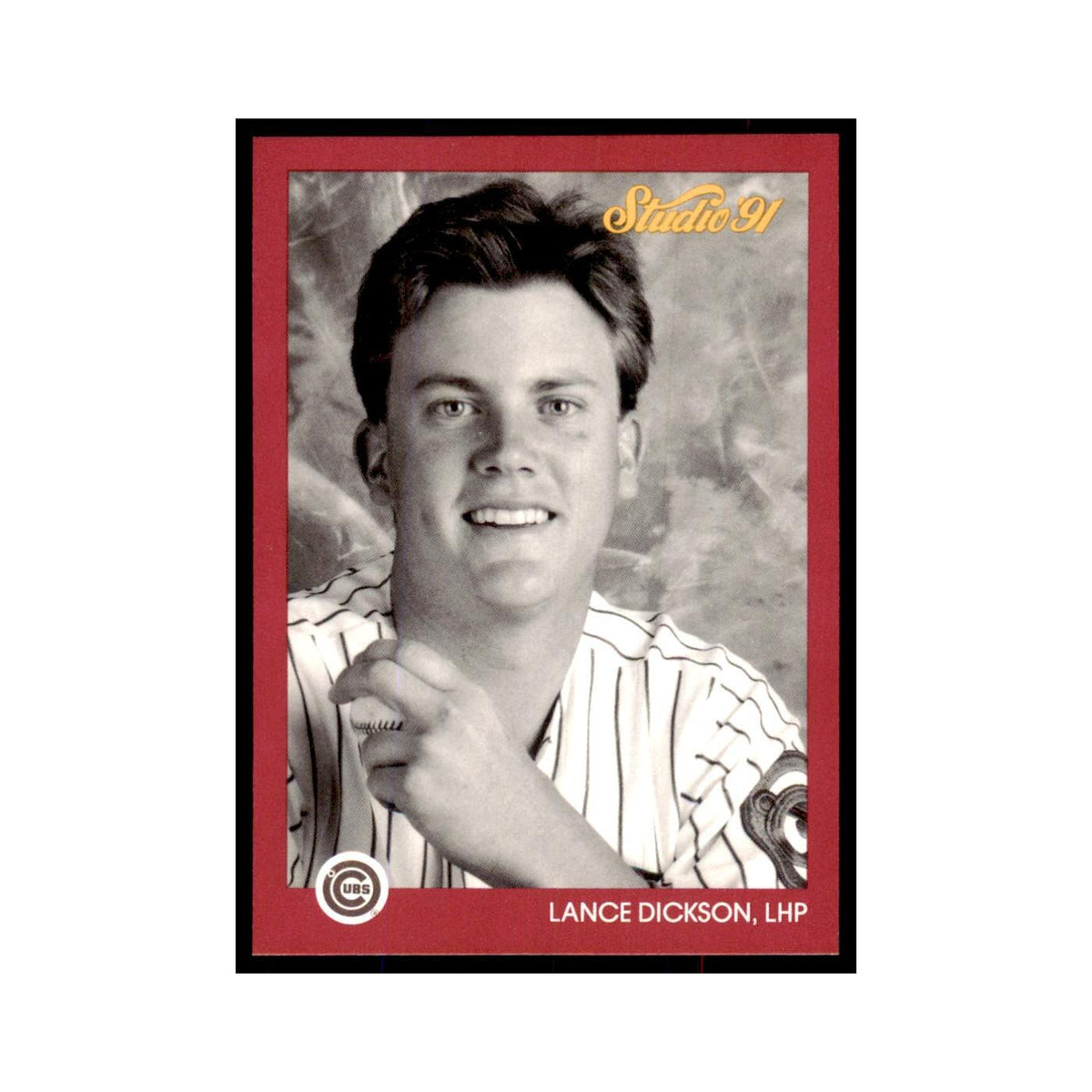 Lance Dickson 1991 Studio #154 Baseball Cards Baseball Card NM