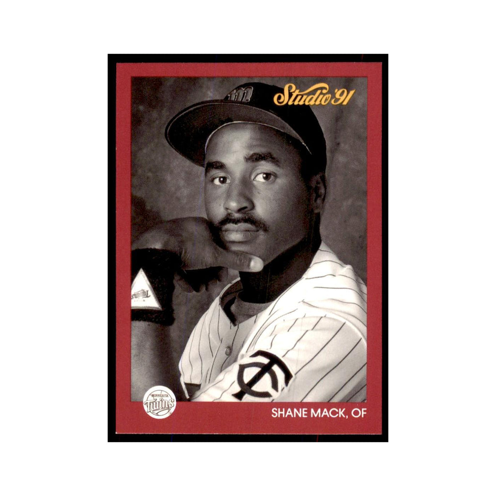 Shane Mack 1991 Studio #88 Baseball Cards Baseball Card NM