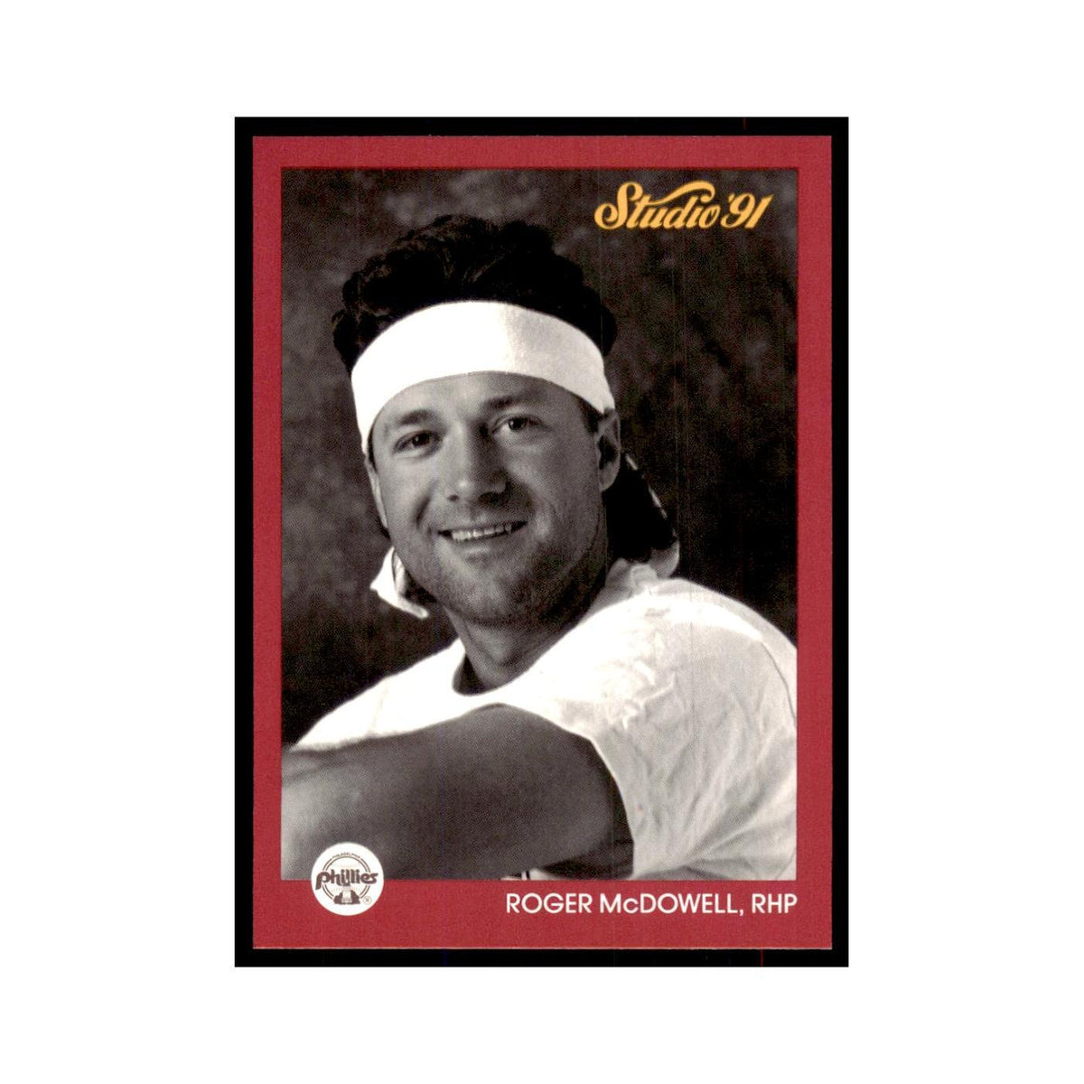 Roger McDowell 1991 Studio #217 Baseball Cards Baseball Card NM