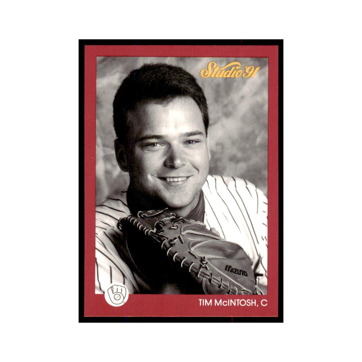 Tim McIntosh 1991 Studio #71 Baseball Cards Baseball Card NM