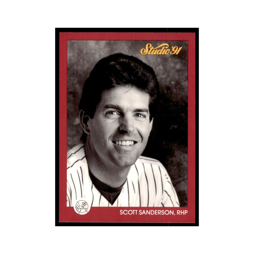 Scott Sanderson 1991 Studio #99 Baseball Cards Baseball Card NM