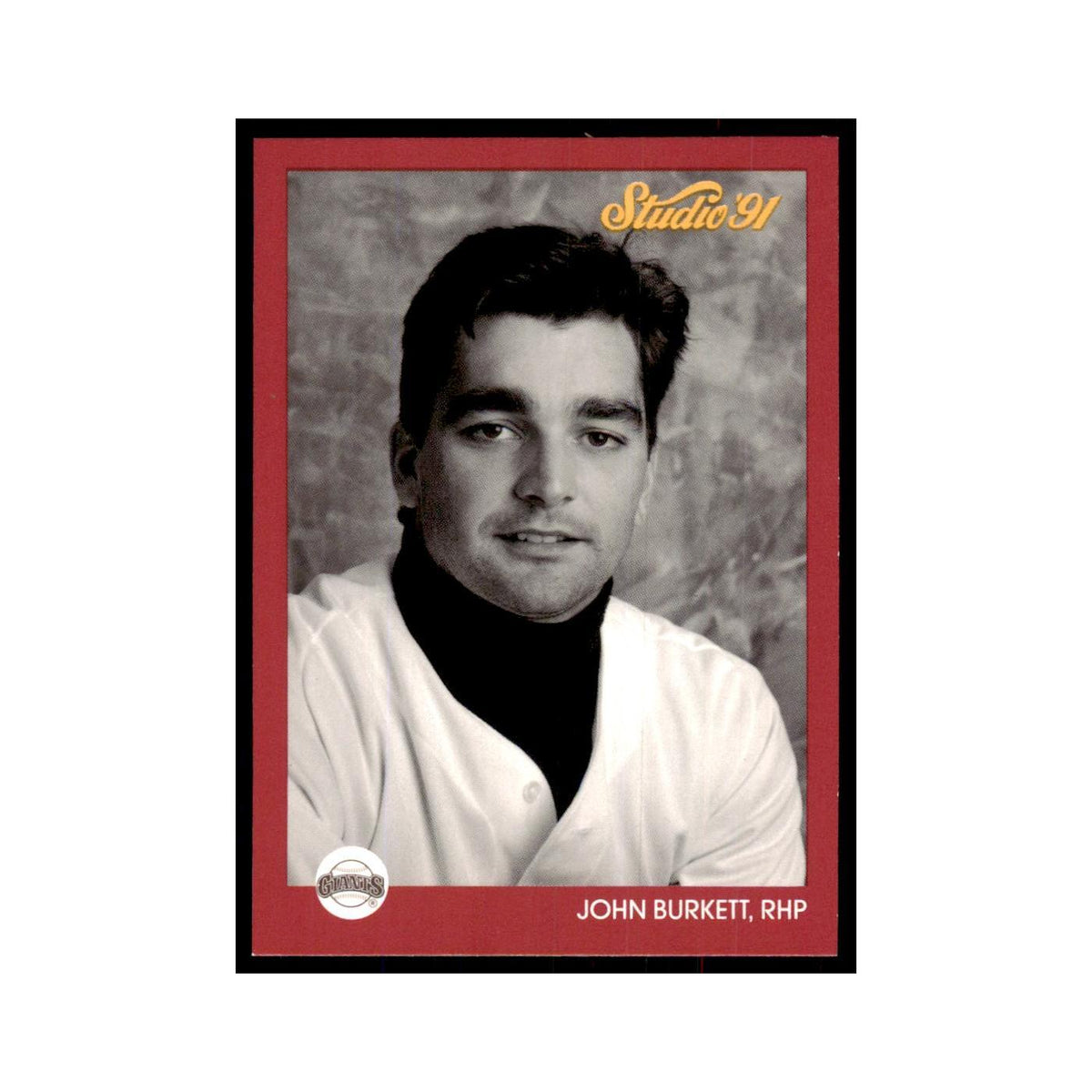 John Burkett 1991 Studio #253 Baseball Cards Baseball Card NM