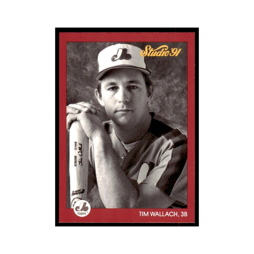 Tim Wallach 1991 Studio #200 Baseball Cards Baseball Card NM