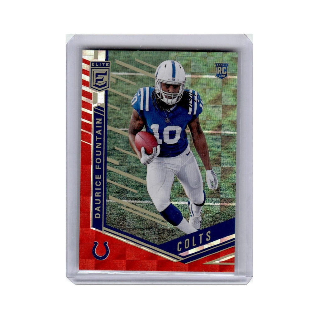 Daurice Fountain Rookie 2018 Donruss Elite #142 Indianapolis Colts NM