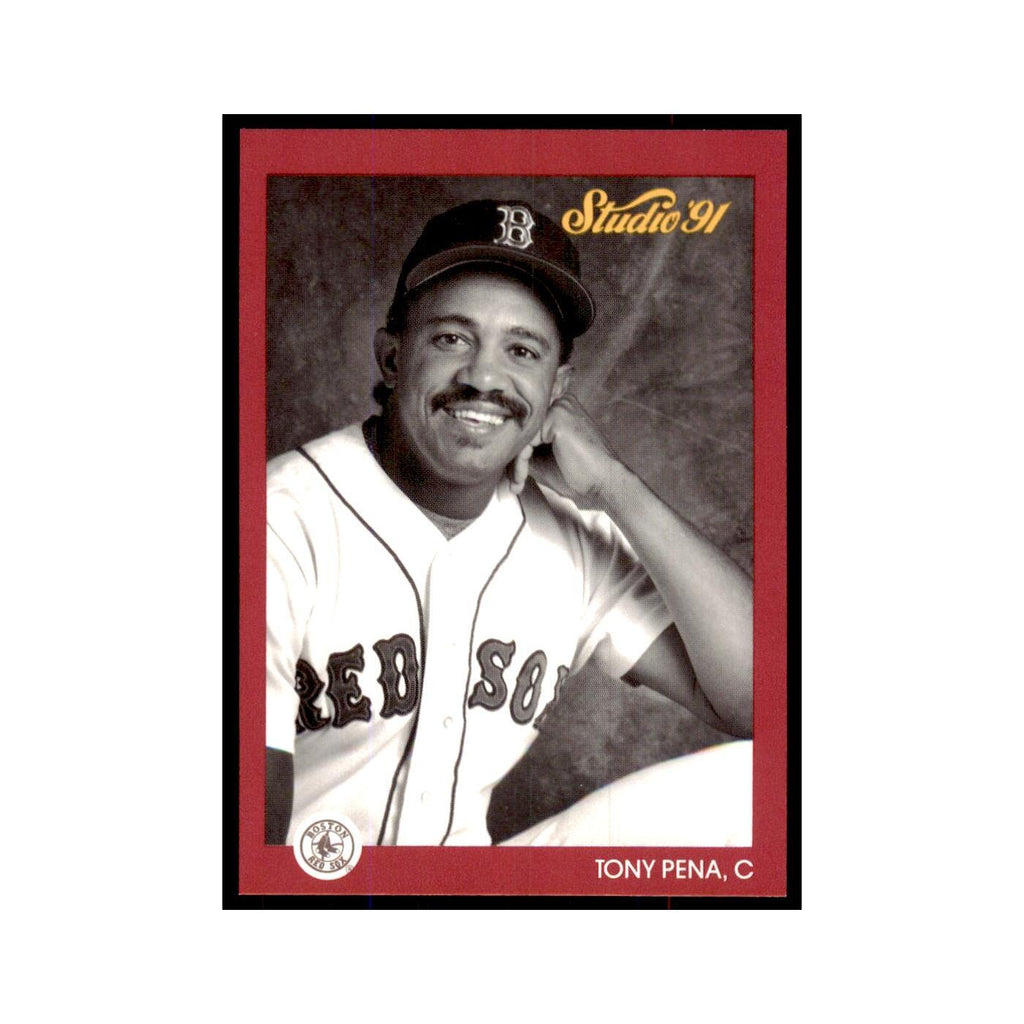 Tony Pena 1991 Studio #17 Baseball Cards Baseball Card NM