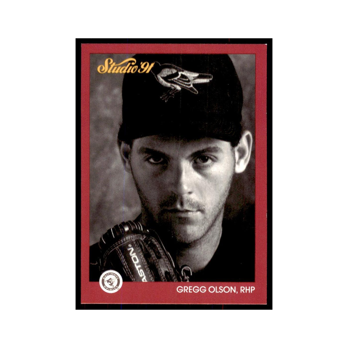 Gregg Olson 1991 Studio #8 Baseball Cards Baseball Card NM