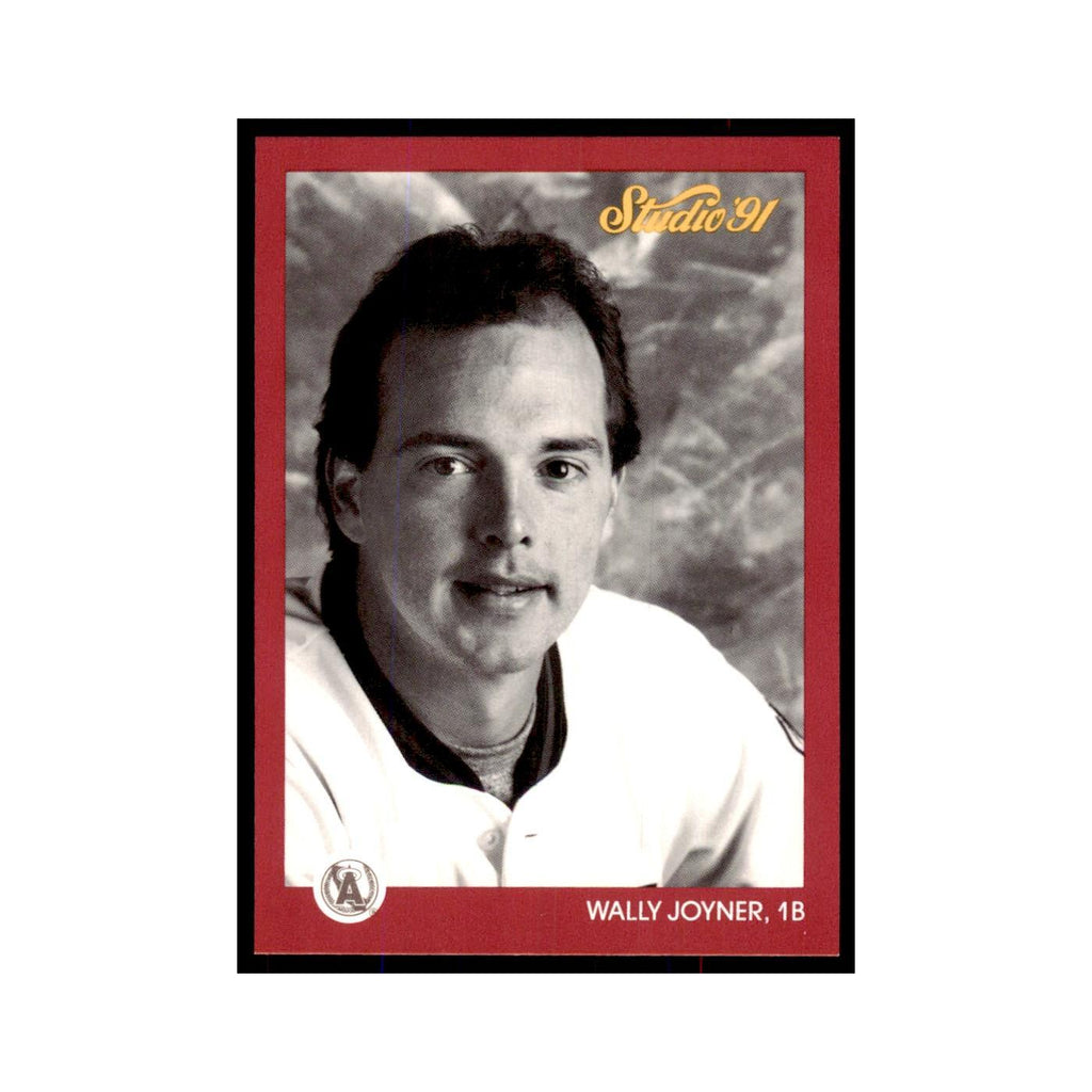 Wally Joyner 1991 Studio #26 Baseball Cards Baseball Card NM