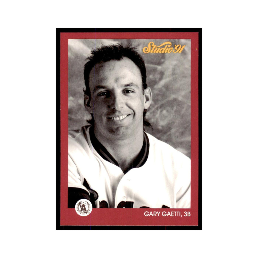 Gary Gaetti 1991 Studio #25 Baseball Cards Baseball Card NM