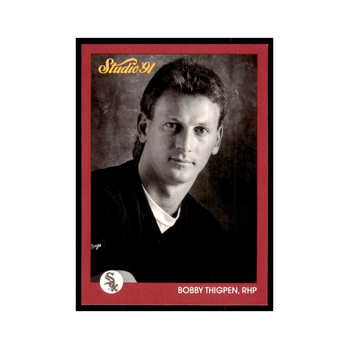 Bobby Thigpen 1991 Studio #39 Baseball Cards Baseball Card NM