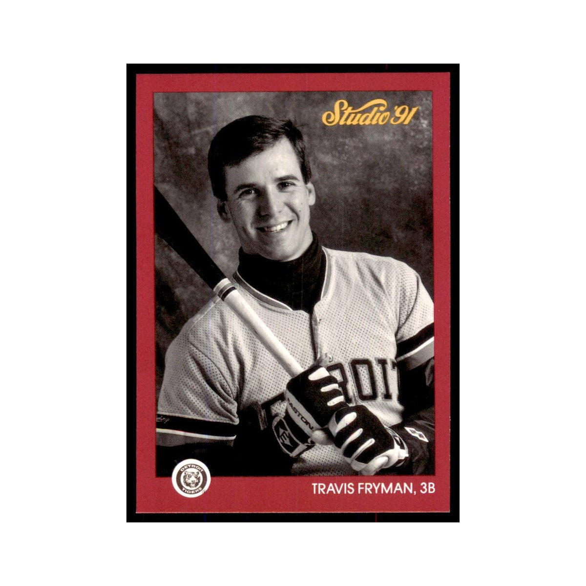 Travis Fryman 1991 Studio #54 Baseball Cards Baseball Card NM