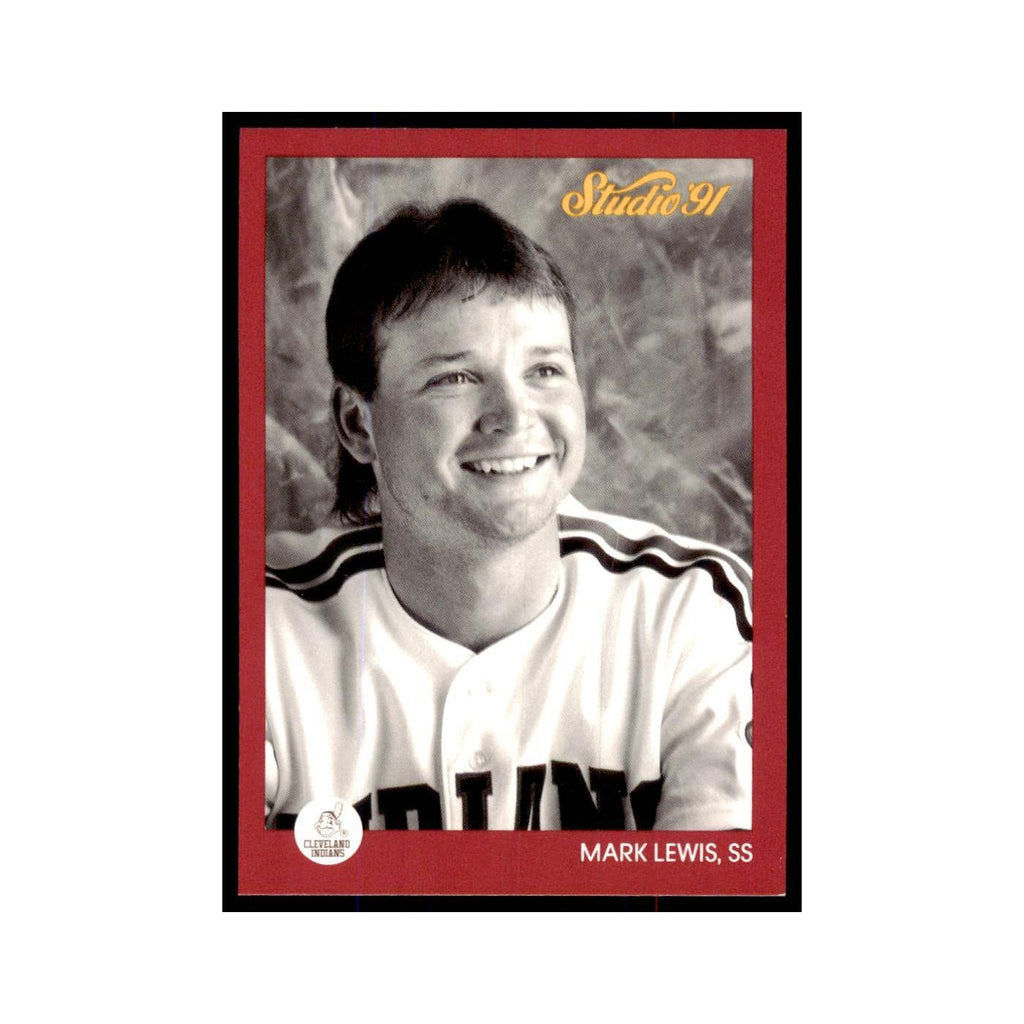 Mark Lewis 1991 Studio #48 Baseball Cards Baseball Card NM